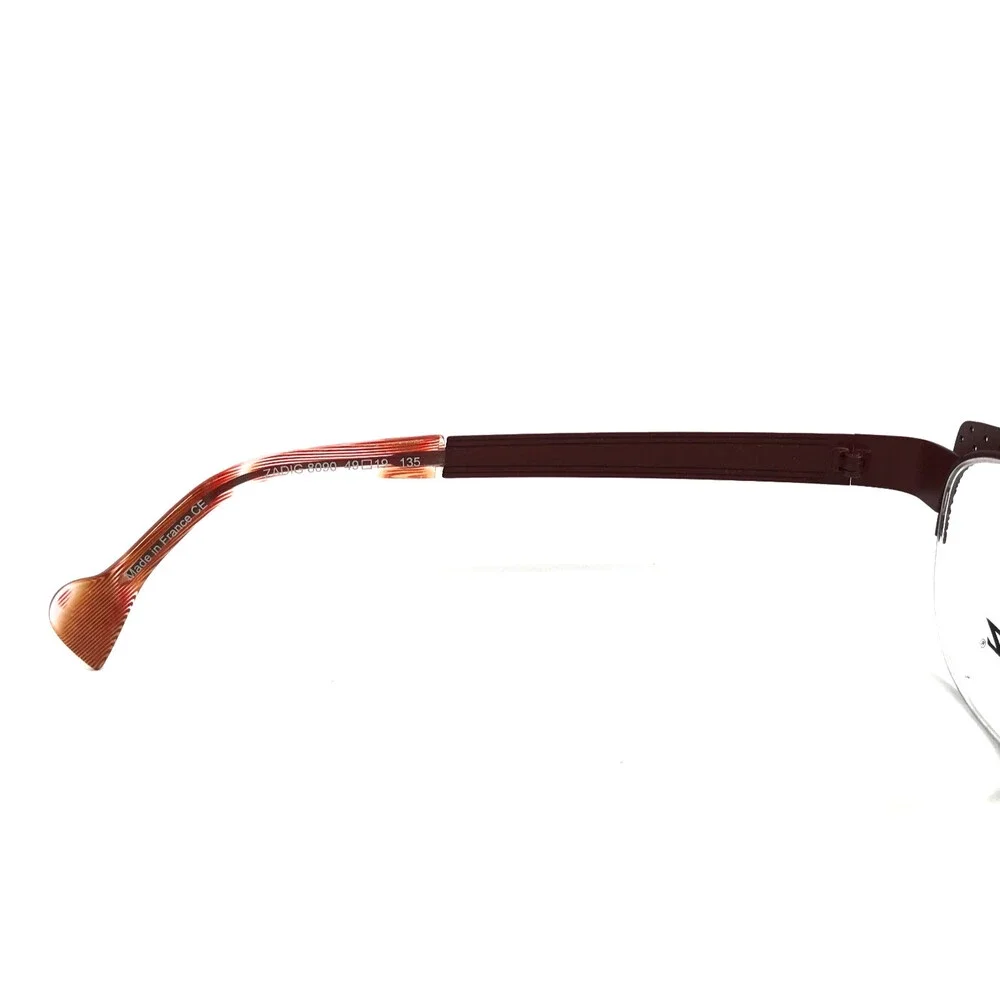 BOZ Eyeglasses Frames ZADIG 8090 Matte Brown Pink Fuchsia 49-19-135